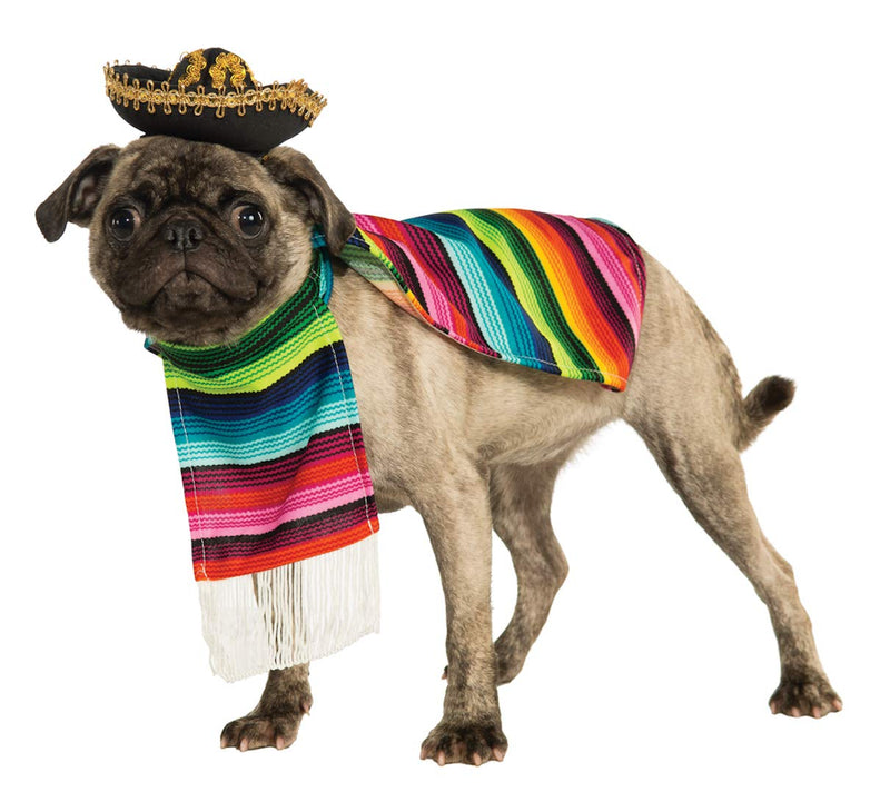 Rubie's Official Pet Dog Costume, Mexican Serape