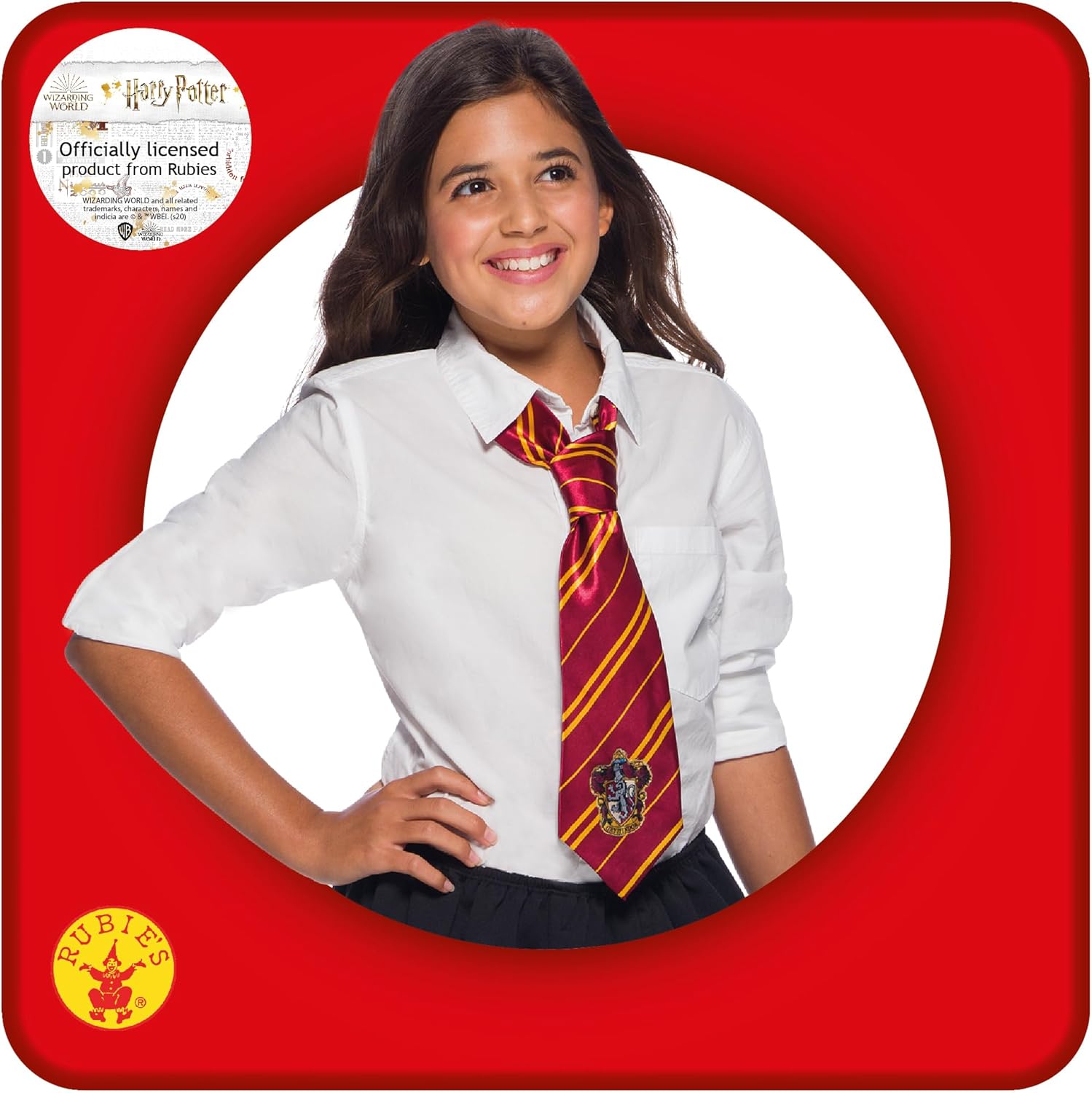 Rubie's Official Harry Potter House Deluxe Tie, Costume Accessory Adults/Childs One Size