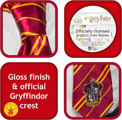 Rubie's Official Harry Potter House Deluxe Tie, Costume Accessory Adults/Childs One Size