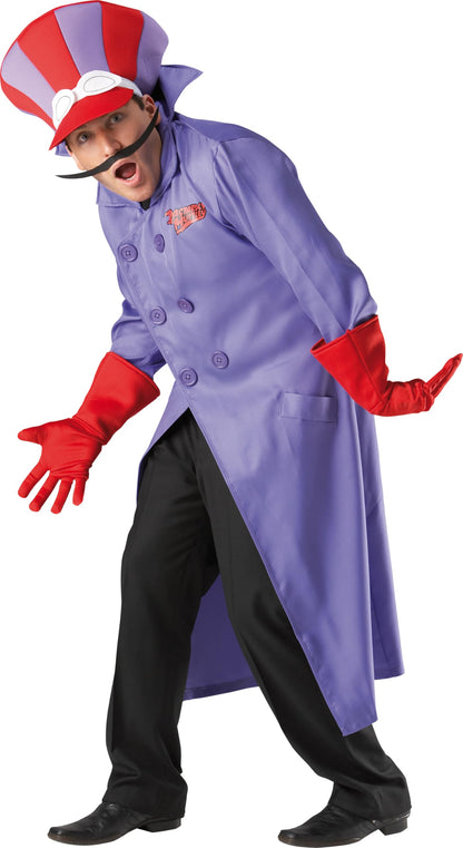 DICK DASTARDLY COSTUME - FANCY DRESS COSTUME (SIZE: XL)