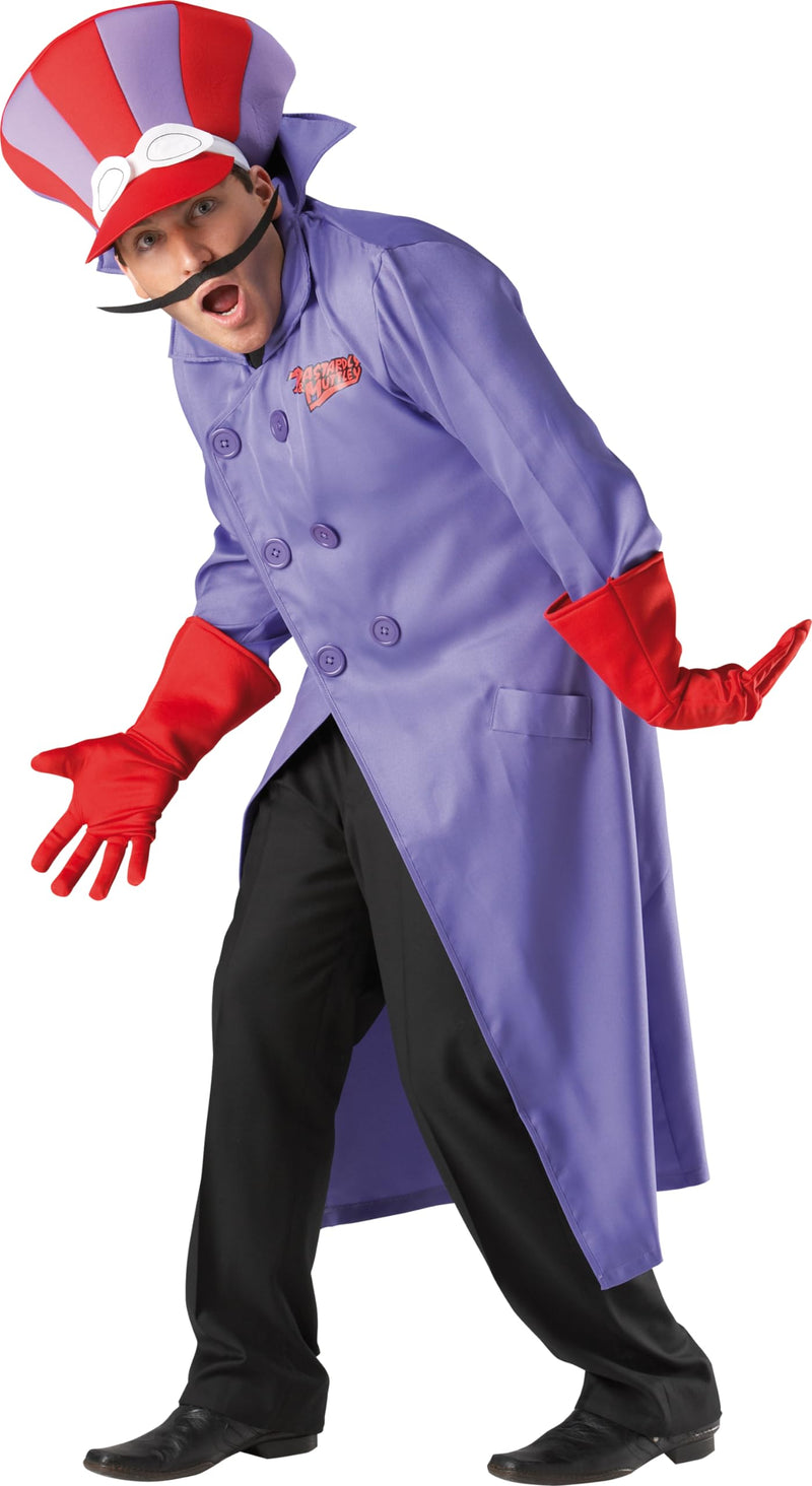DICK DASTARDLY COSTUME - FANCY DRESS COSTUME (SIZE: XL)