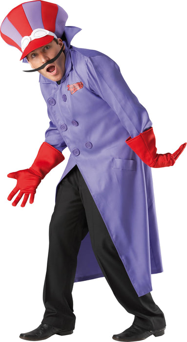 DICK DASTARDLY COSTUME - FANCY DRESS COSTUME (SIZE: XL)