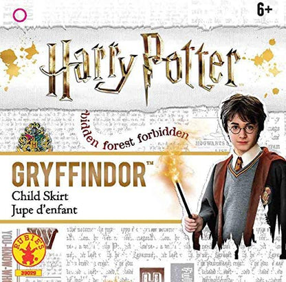 Rubie's Official Harry Potter Gryffindor Costume Skirt, Childs One Size Approx Age 5 - 7 Years 5-7 Years