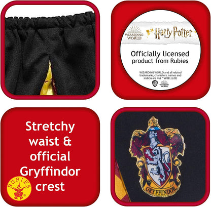 Rubie's Official Harry Potter House Skirt, Ladies Fancy Dress One Size