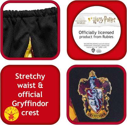 Rubie's Official Harry Potter House Skirt, Ladies Fancy Dress One Size