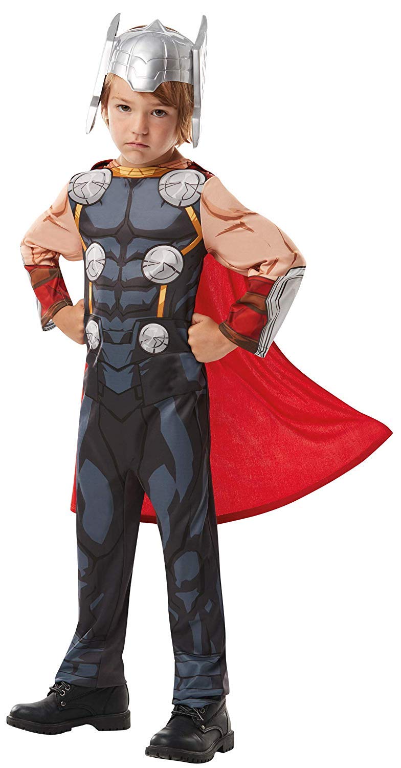 Rubie's Marvel Avengers Thor Costume classique pour enfant, garçons, 640835L, gris