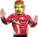 Avengers - Máscara de Iron Man para niño, Talla única infantil (Rubie's 39216
