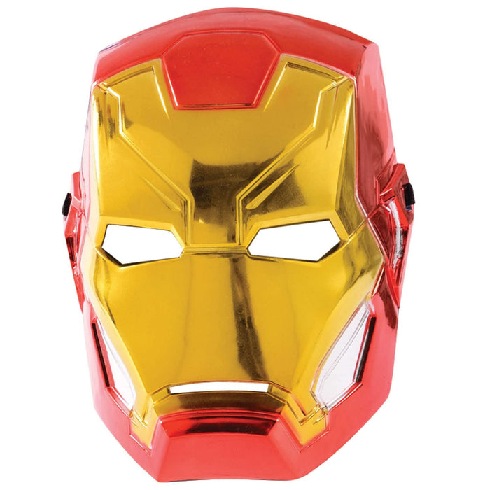Avengers - Máscara de Iron Man para niño, Talla única infantil (Rubie's 39216