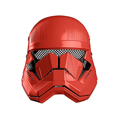 Rubie's Official Disney Star Wars Ep 9, Red Stormtrooper Half Face Mask, Childs One Size