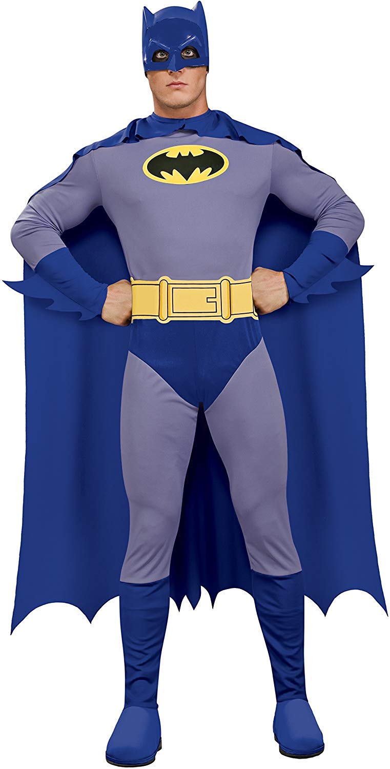 Rubie's Official Batman Adult's Costume - Medium , Grey