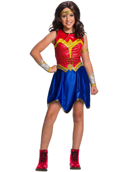 Rubie's Official DC Comics WW84 Wonder Woman Girls Costume, Kids Superhero Fancy Dress