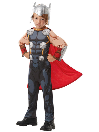 Rubies- Marvel Classic Avengers Thor Costume Classique pour Enfant, garçons, Caricature, 640835M000, Multicolore