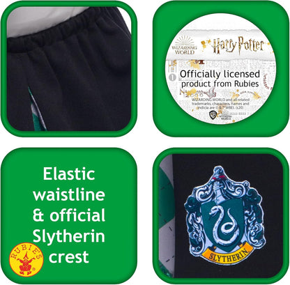 Rubie's Official Harry Potter Slytherin Costume skirt, Childs One Size Approx Age 5-7 Years