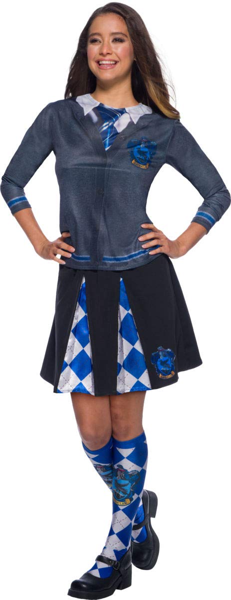 Rubie's Official Harry Potter House Skirt, Ladies Fancy Dress One Size NS Ravenclaw Skirt