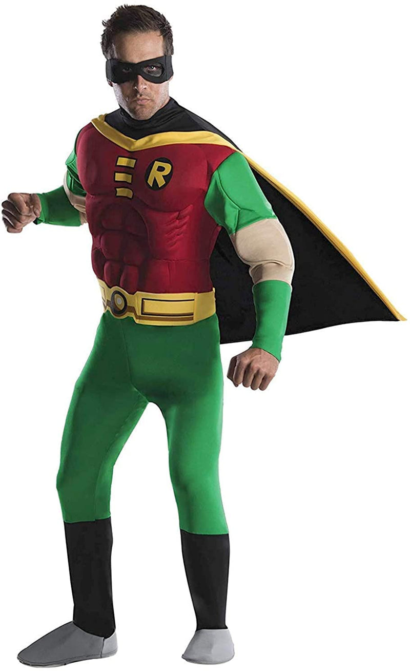 DC Comics Deluxe Muscle Chest Robin Adult Costume