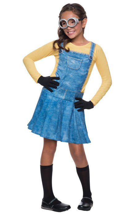 Rubie's Official Universal Studios Despicable Me, Girls Minion Dress, Kids Minion Costume