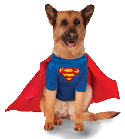 Rubie's Offizielles DC Comic Superman Kostüm für Hunde, Superhelden-Geschenk, große Hundegröße X