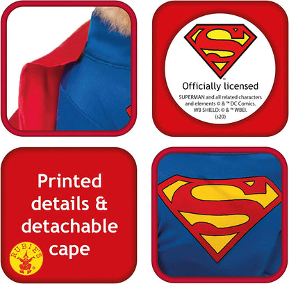 Rubie's Offizielles DC Comic Superman Kostüm für Hunde, Superhelden-Geschenk, große Hundegröße X