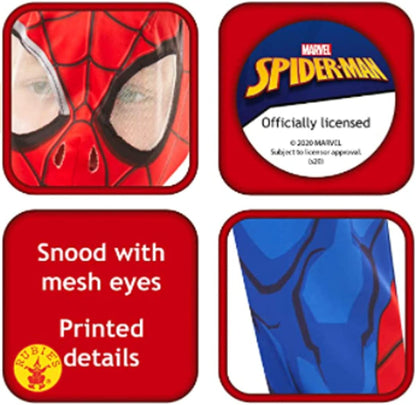 Rubie's Official Marvel Spider-Man Classic Childs Costume, Kids Superhero Fancy Dress