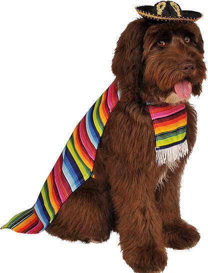 Rubie's Official Mexican Serape Pet Dog Costume