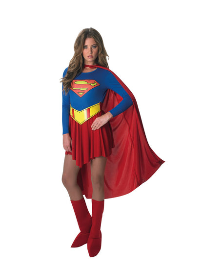 Rubie's Official DC Comics Super Girl Ladies Costume, Adult Superhero Fancy Dress