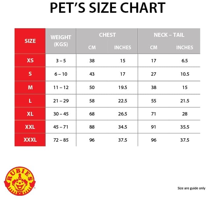 Official Rubie's Walking Teddy Bear Pet Costume, Size X-Large Halloween Halloween