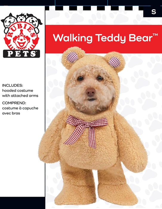 Official Rubie's Walking Teddy Bear Pet Costume, Size X-Large Halloween Halloween