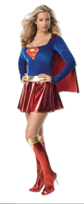 Rubie's Official Supergirl Adult one piece Adult Costume Plus size