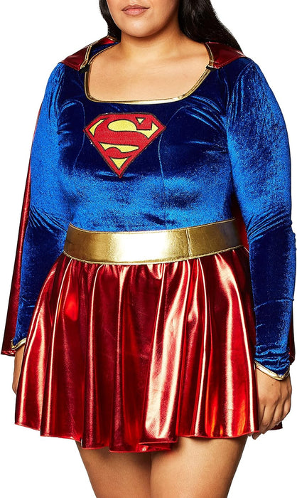 Rubie's Official Supergirl Adult one piece Adult Costume Plus size