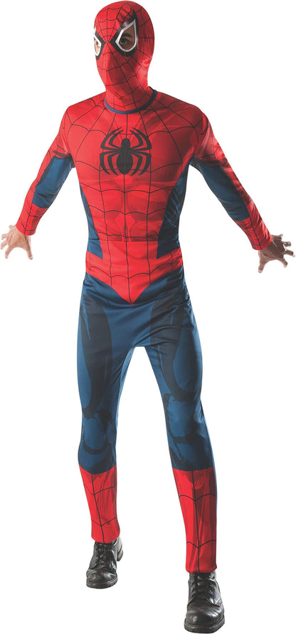 Rubie's 820005 Official Spider-Man Costume, Adult, Standard Size STD