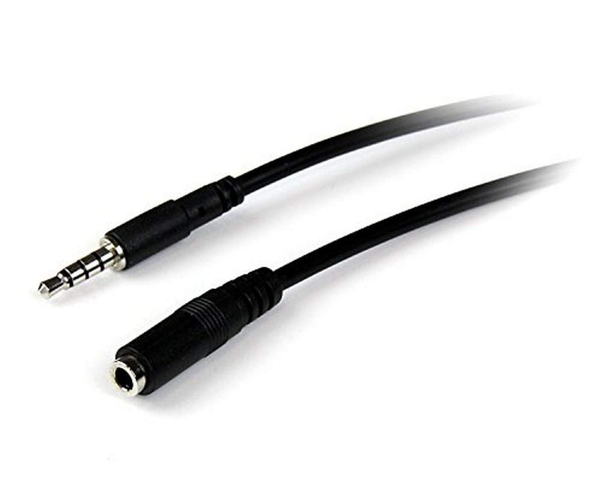 3.5Mm Stereo Extension Audio Cable - M/F - 1M Trrs Extension