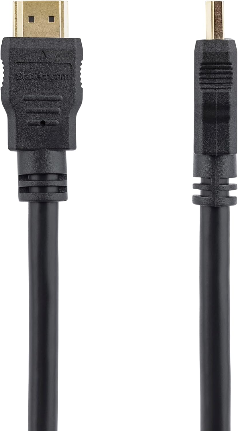 StarTech.com HDMM6 6 ft High Speed HDMI Cable - Ultra HD 4k x 2k HDMI Cable - HDMI to HDMI M/M - 6 ft HDMI 1.4 Cable - Audio/Video Gold-Plated