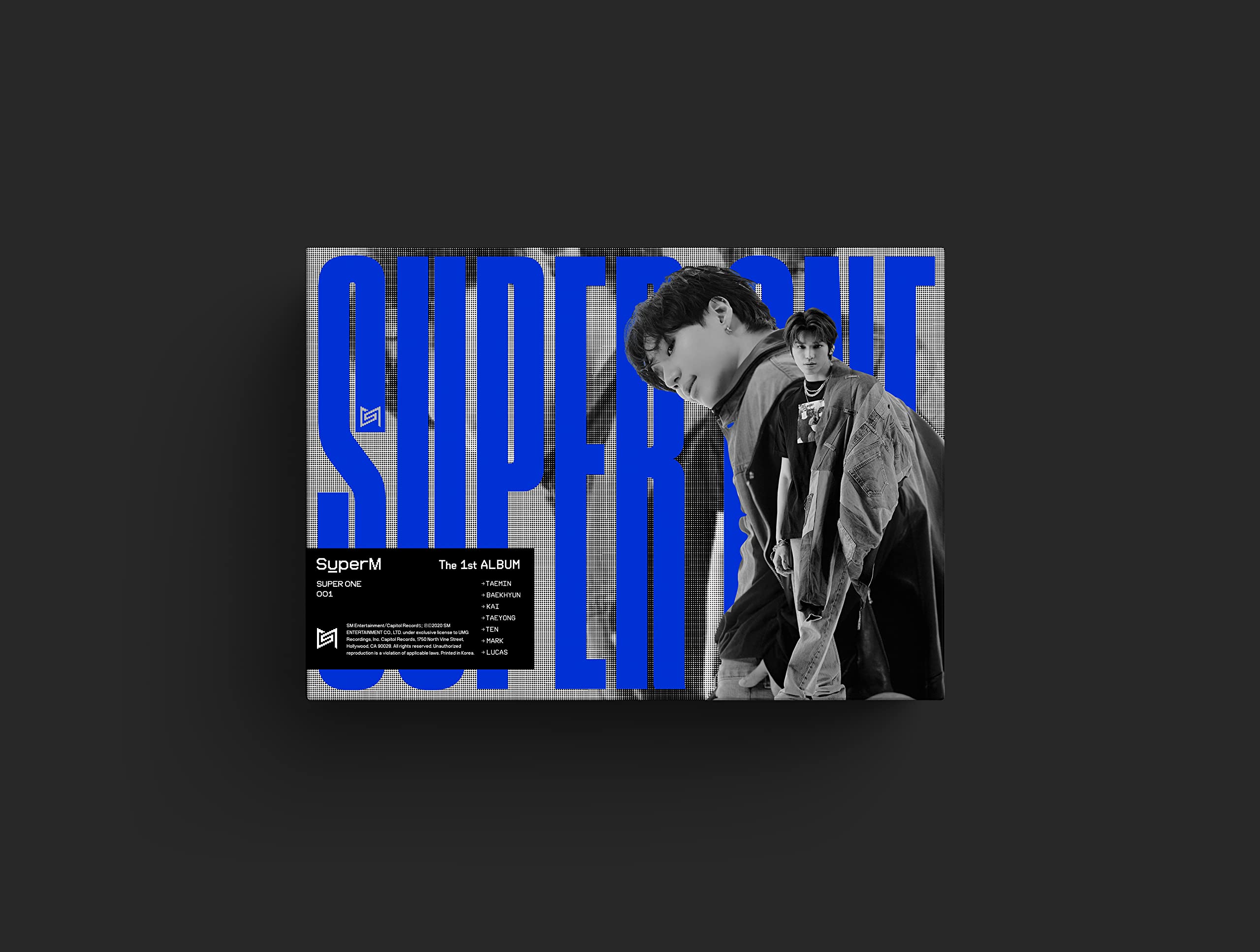 SuperM The 1st Album Super One (Unit A Ver. TAEYONG & TAEMIN