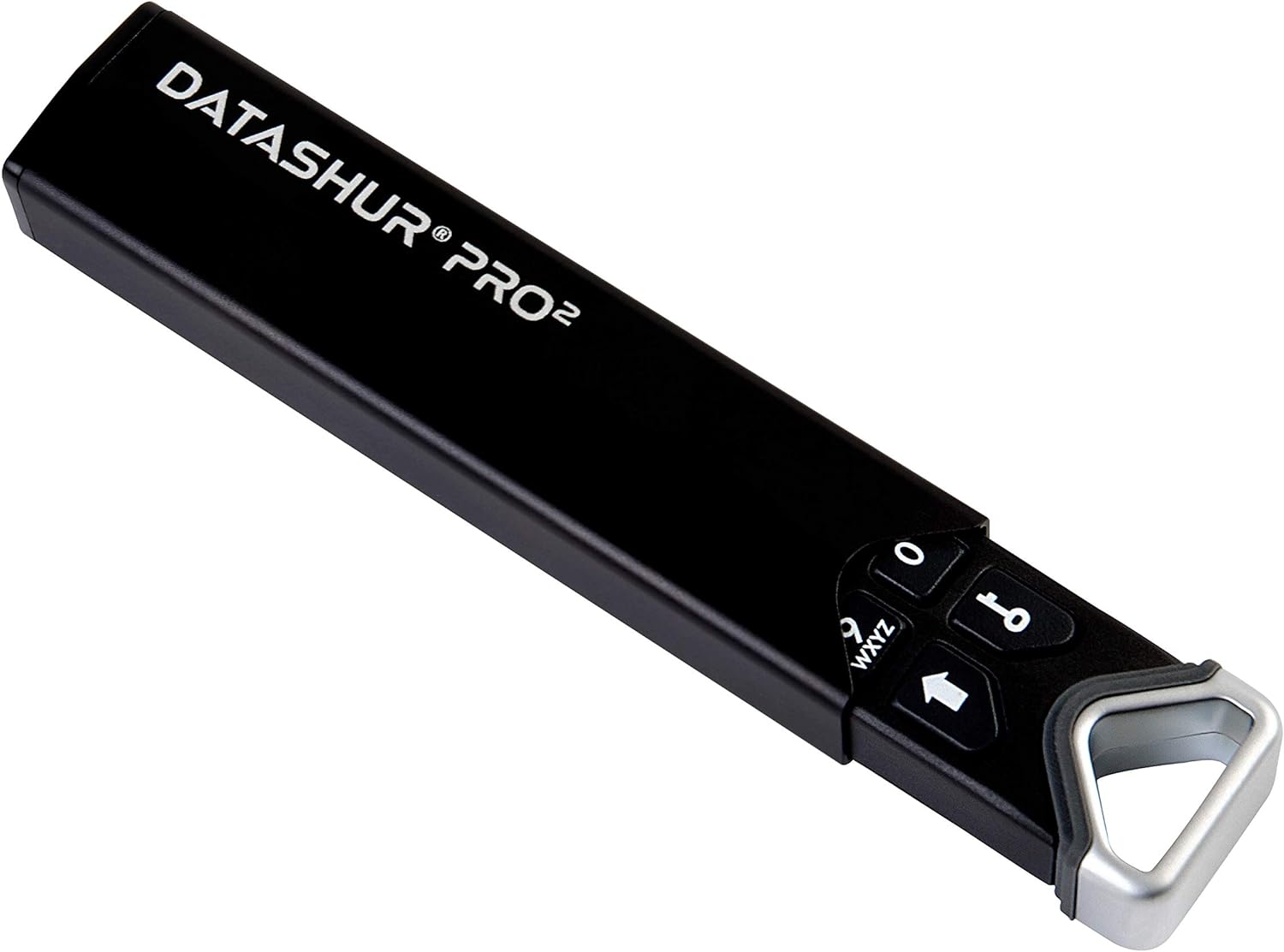 iStorage datAshur PRO2 4 GB Secure Flash Drive FIPS 140-2 Level 3 Certified Password protected Dust/Water-Resistant
