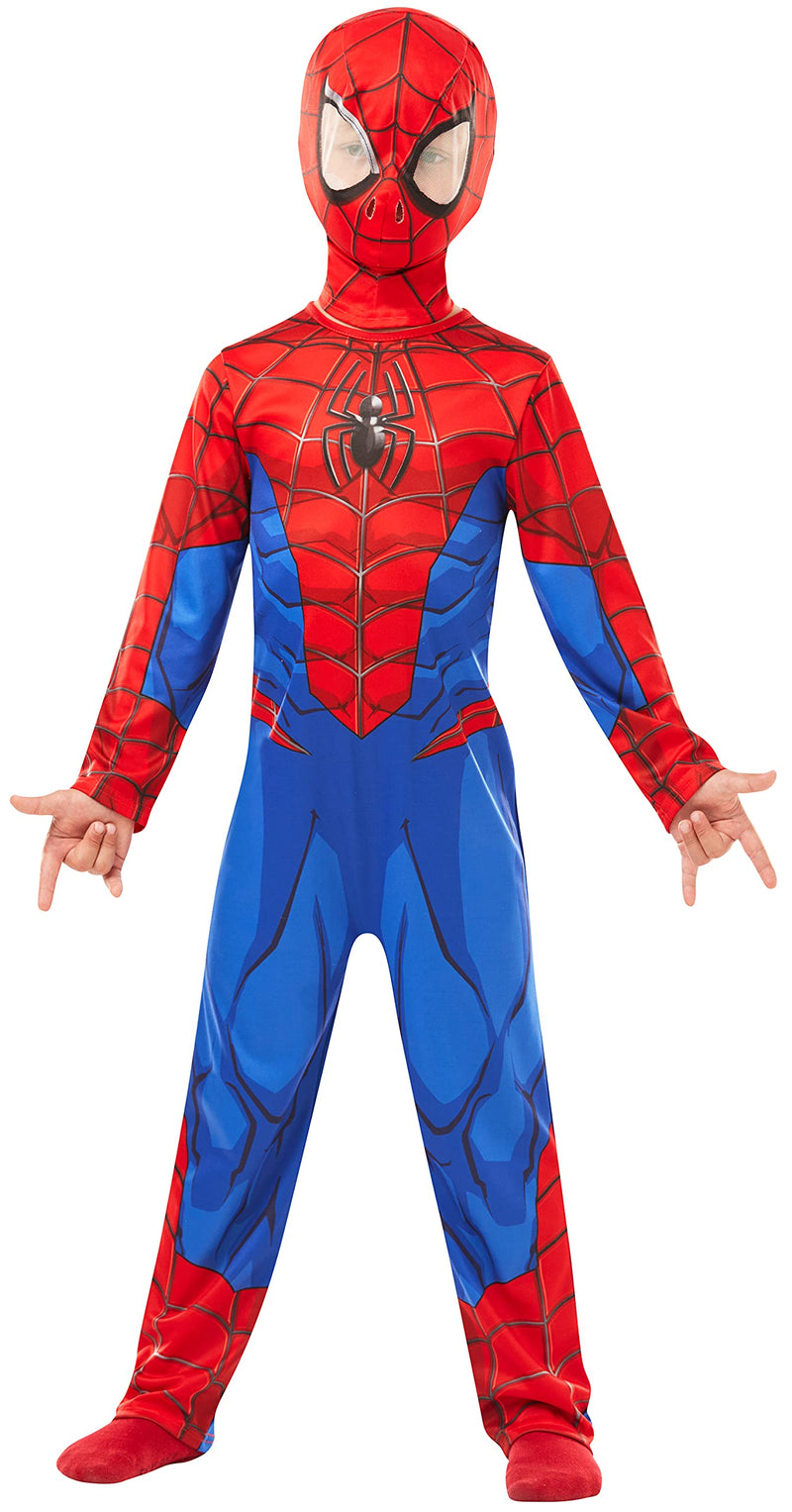 Rubie's Official Marvel Spider-Man Classic Childs Costume, Kids Superhero Fancy Dress