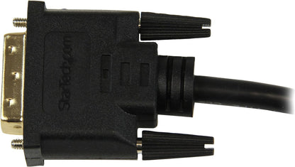 StarTech.com 8in HDMI to DVI-D Video Cable Adapter - HDMI Female to DVI Male - HDMI to DVI Dongle Adapter Cable (HDDVIFM8IN