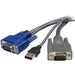 StarTech.com 6 ft Ultra-Thin USB VGA 2-in-1 KVM Cable (SVUSBVGA6