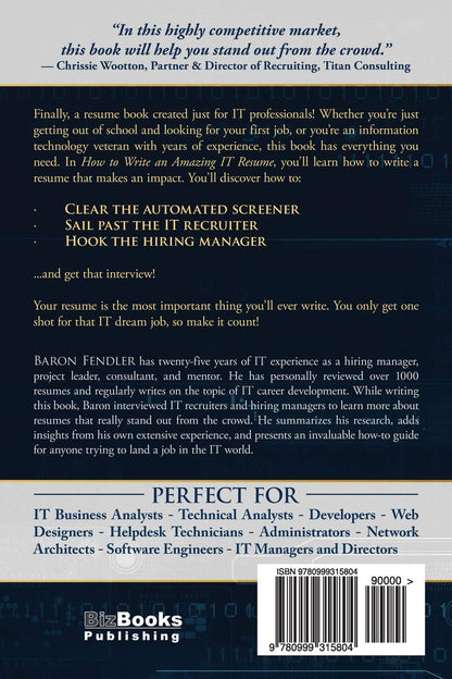 How to Write an Amazing IT Resume