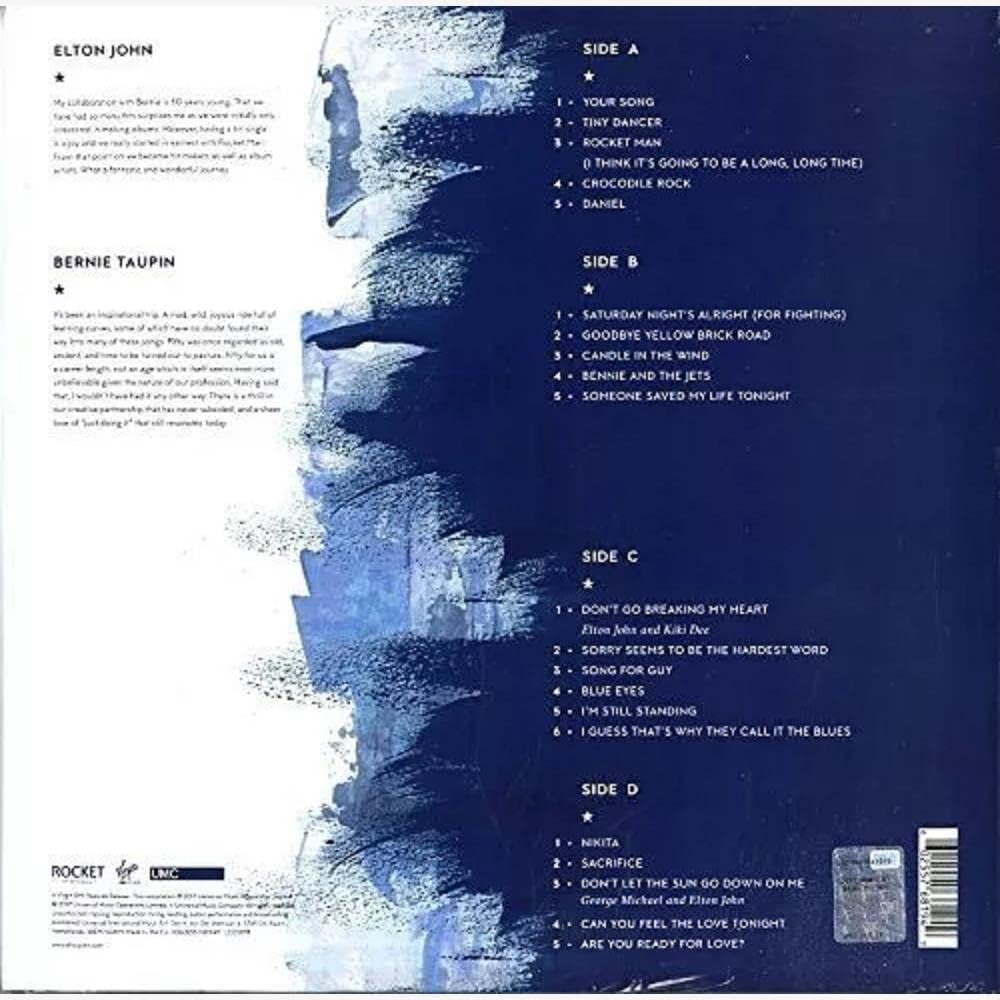 Elton John - Diamanten (blauw vinyl) (2 Lp