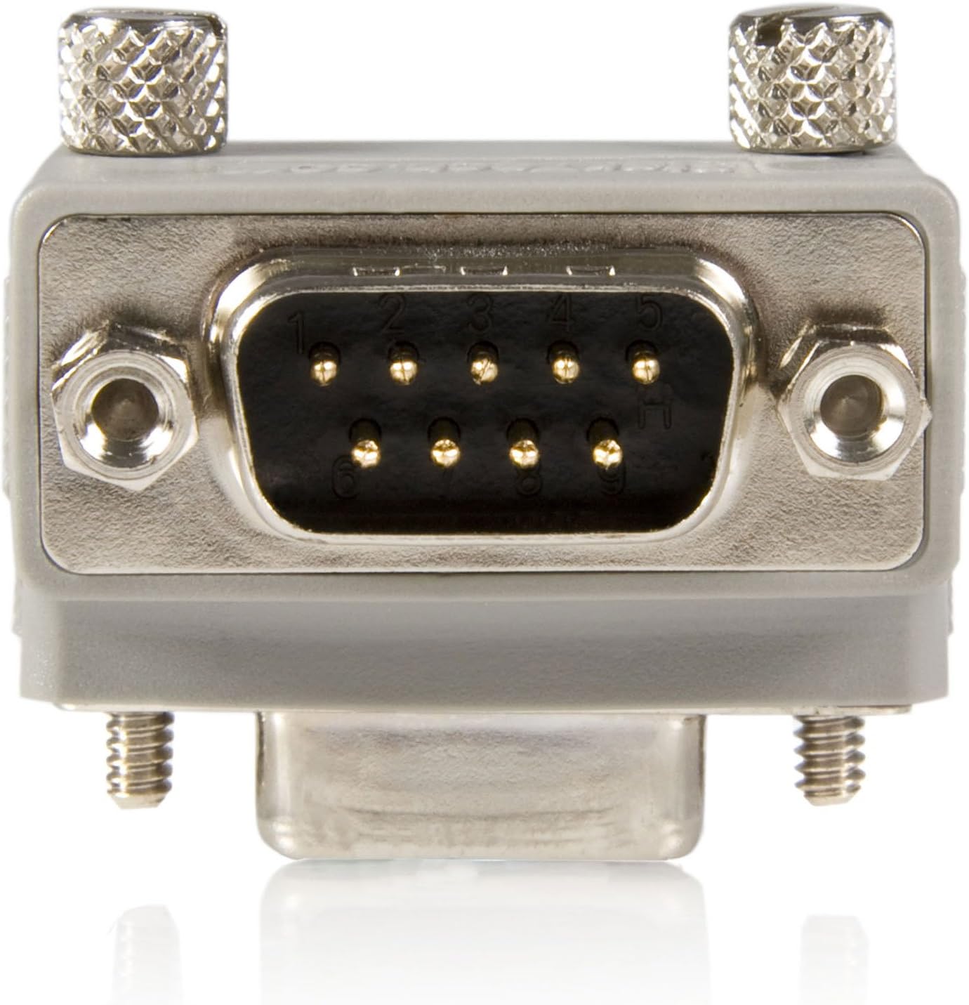 StarTech.com Right Angle DB9 to DB9 Serial Cable Adapter Type 1 - M/F - Serial adapter - DB-9 (M) to DB-9 (F) (GC99MFRA1