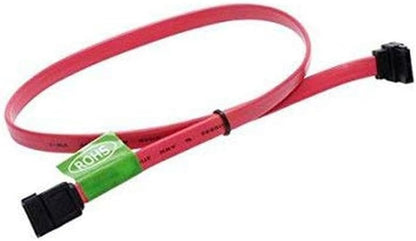 StarTech.com 18in SATA to Right Angle SATA Serial ATA Cable - 18in SATA Cable - 18 SATA Cable - 18in angled SATA Cable, Red