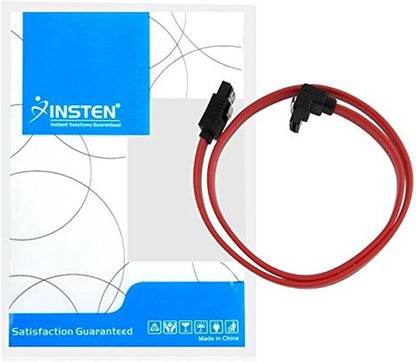 StarTech.com 18in SATA to Right Angle SATA Serial ATA Cable - 18in SATA Cable - 18 SATA Cable - 18in angled SATA Cable, Red