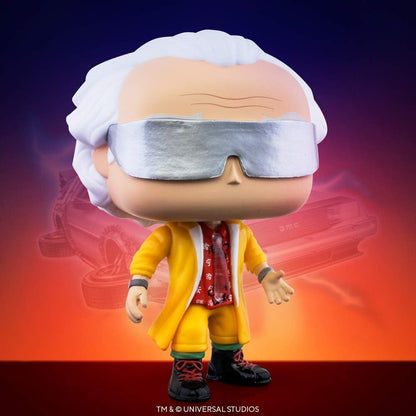 Funko POP! Movie: Back to the Future-Doc 2015 - Dr. Emmett Brown - Collectable Vinyl Figure - Gift Idea - Official Merchandise - Toys for Kids & Adults - Movies Fans - Model Figure for Collectors