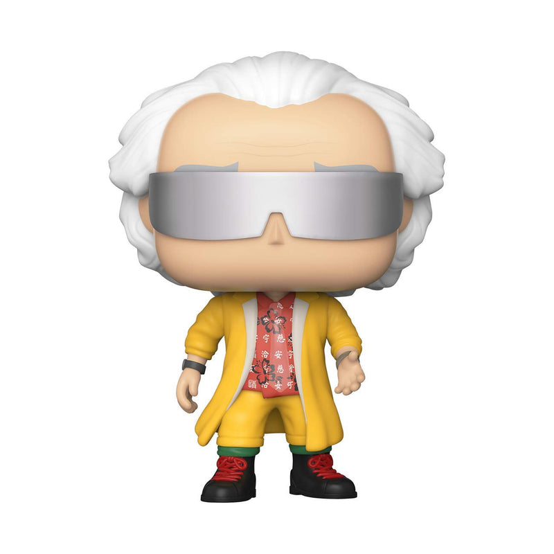 Funko POP! Movie: Back to the Future-Doc 2015 - Dr. Emmett Brown - Collectable Vinyl Figure - Gift Idea - Official Merchandise - Toys for Kids & Adults - Movies Fans - Model Figure for Collectors