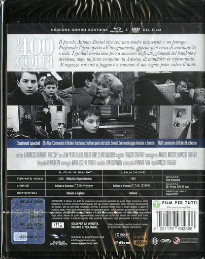 Jean-Pierre Leaud,Claire Ma... 400 Colpi (I) (Blu-Ray+Dv