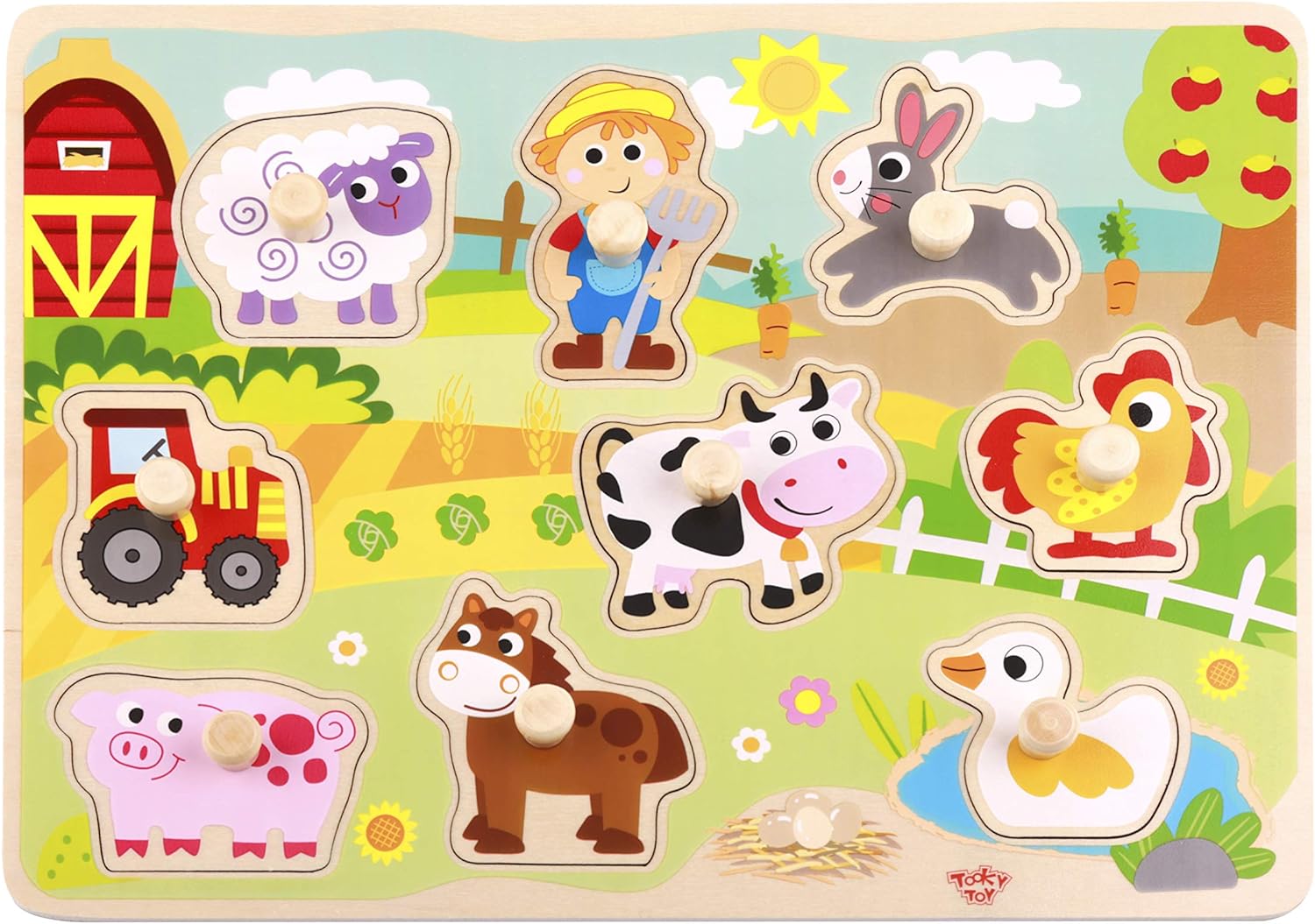 Tooky Toy- Puzzle. (TY858