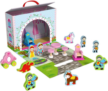 AB Gee abgee 921 TY202 EA Wooden Princess Box, red