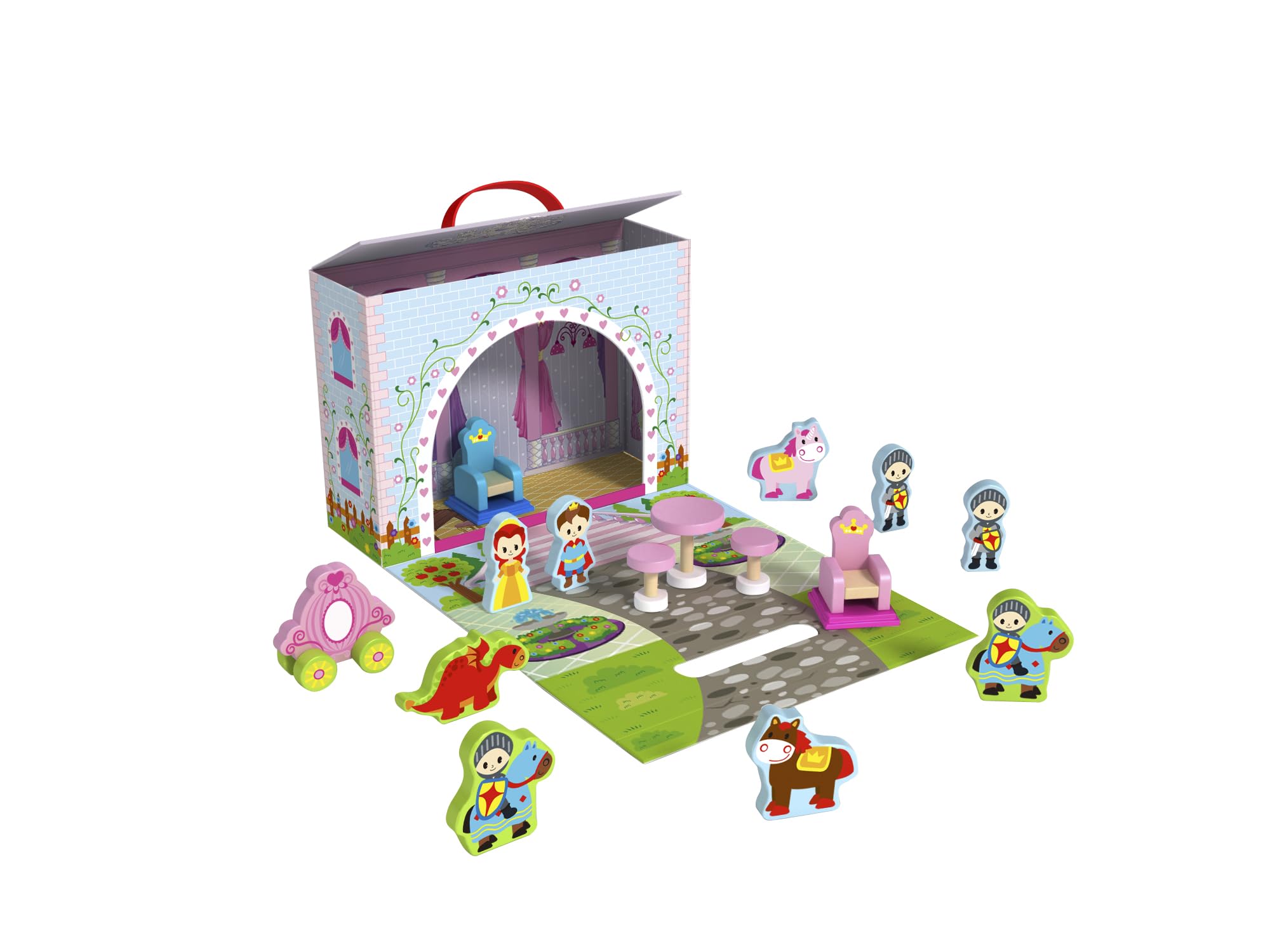 AB Gee abgee 921 TY202 EA Wooden Princess Box, red