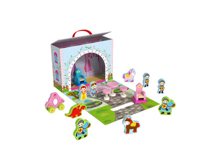 AB Gee abgee 921 TY202 EA Wooden Princess Box, red