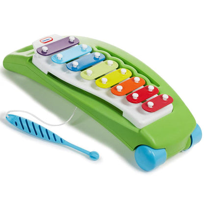 Little Tikes Tap-A-Tune Xylophone- Plays Any Tune - Ideal First Instrument - Doubles As Pull Toy - Promotes Hand-Eye Coordination & Fine Motor Skills